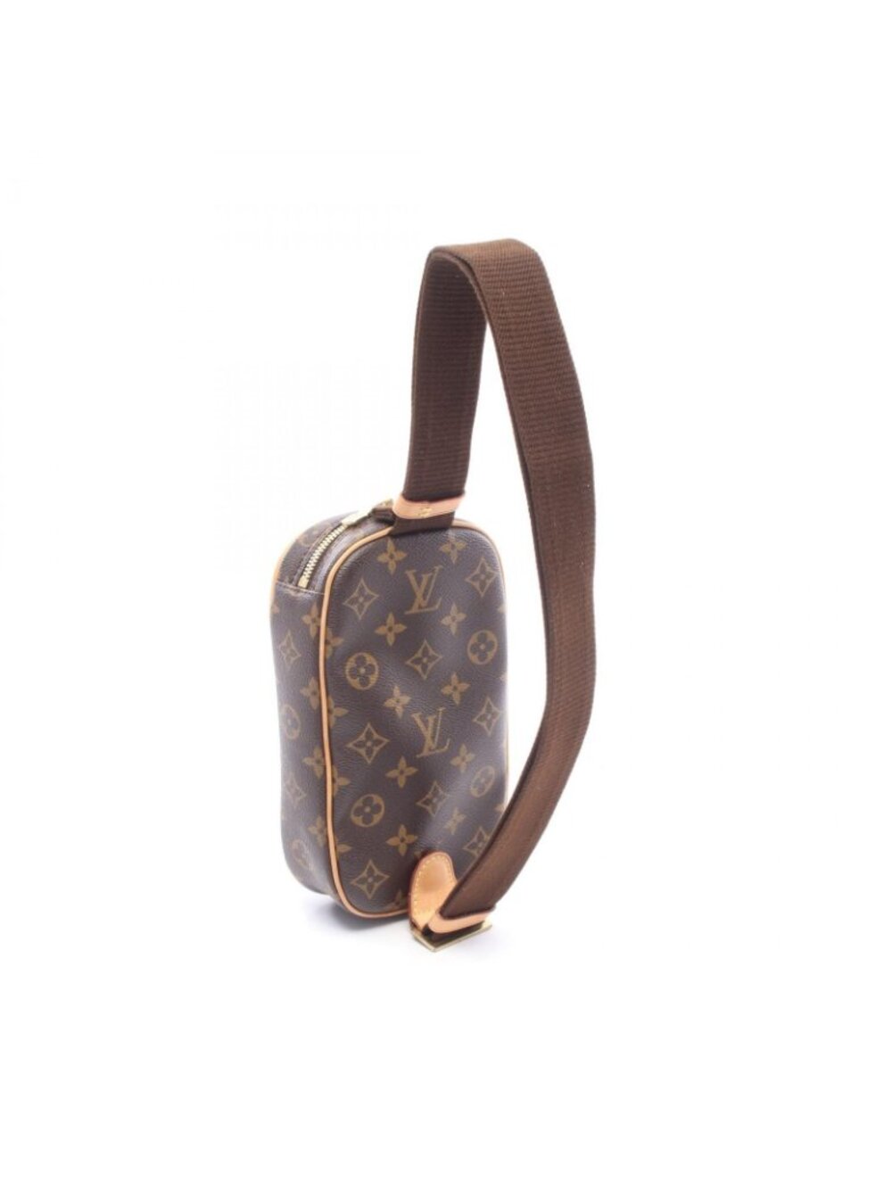 Louis Vuitton Waist Bag Pochette Gange Canvas Leather - Picture 2 of 10